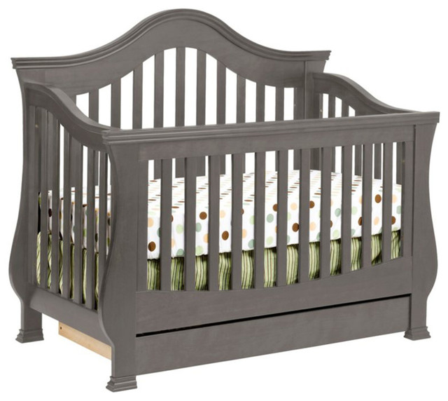 Million Dollar Baby Clic Ashbury 4 In 1 Convertible Crib Manor Grey Million Dollar Baby Clic Ashbury 4 In 1 Convertible Crib Manor Grey