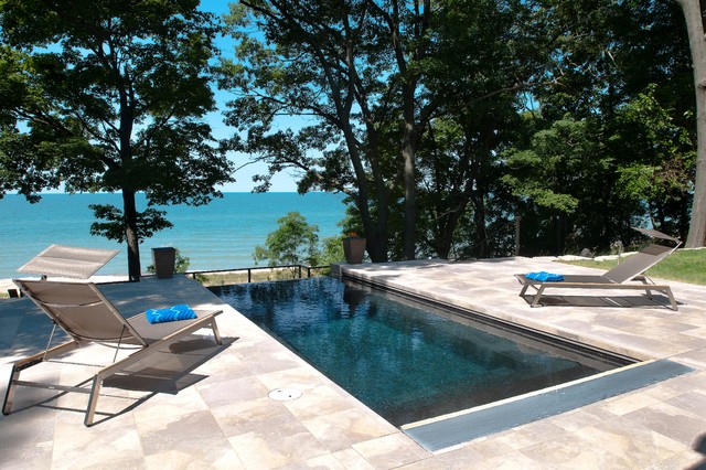 Endless View rustico-piscina
