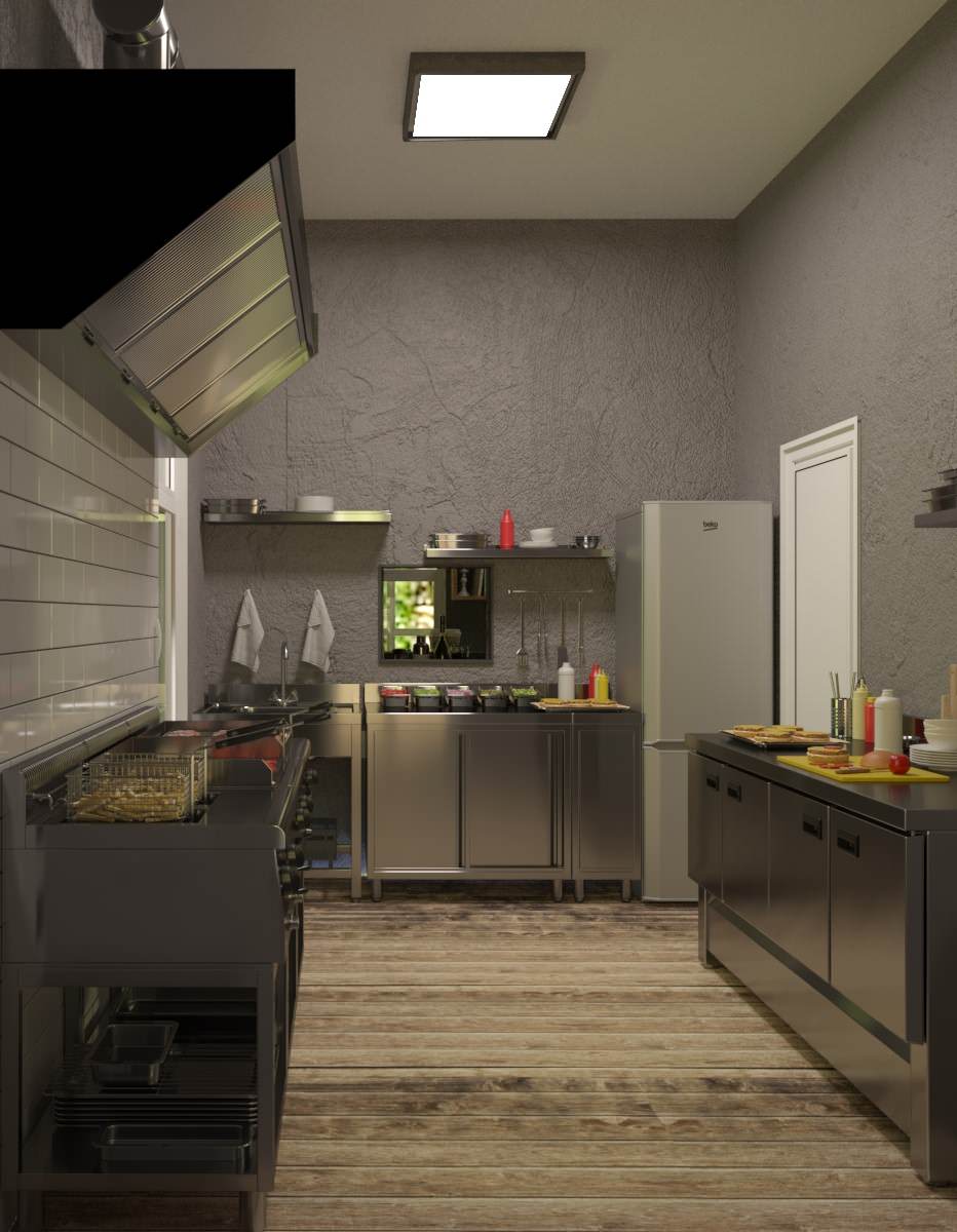 кафе ДЫМ в Шуваловском парке