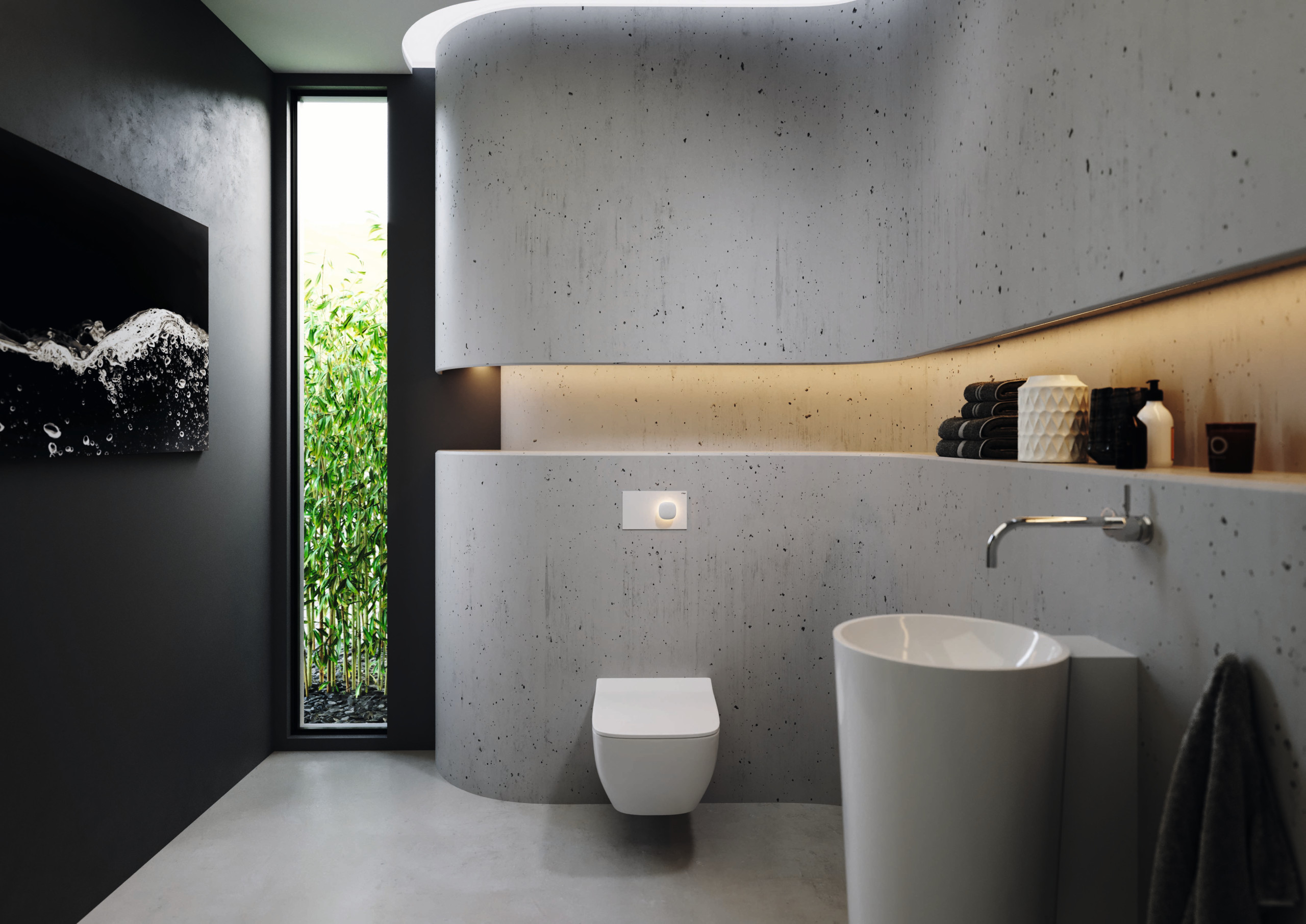 Interior Design Planung Architekt Architektur Innenarchitektur Gestaltung Krefeld Fischeln Meerbusch Düsseldorf NRW Prozess Atmosphäre Projekt Funktionalität modern Ausstellung Viega Showroom Bad