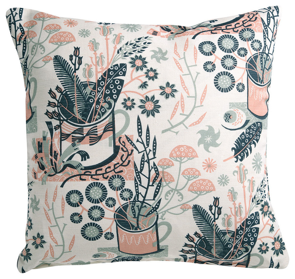 Nature Table Cushion Cover by Angie Lewin