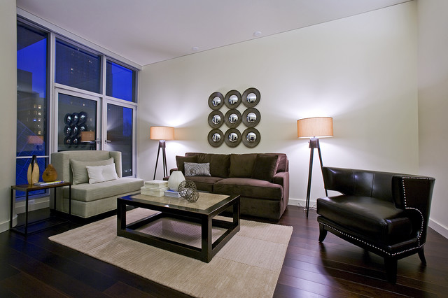 Draw The Line Design contemporary-vardagsrum