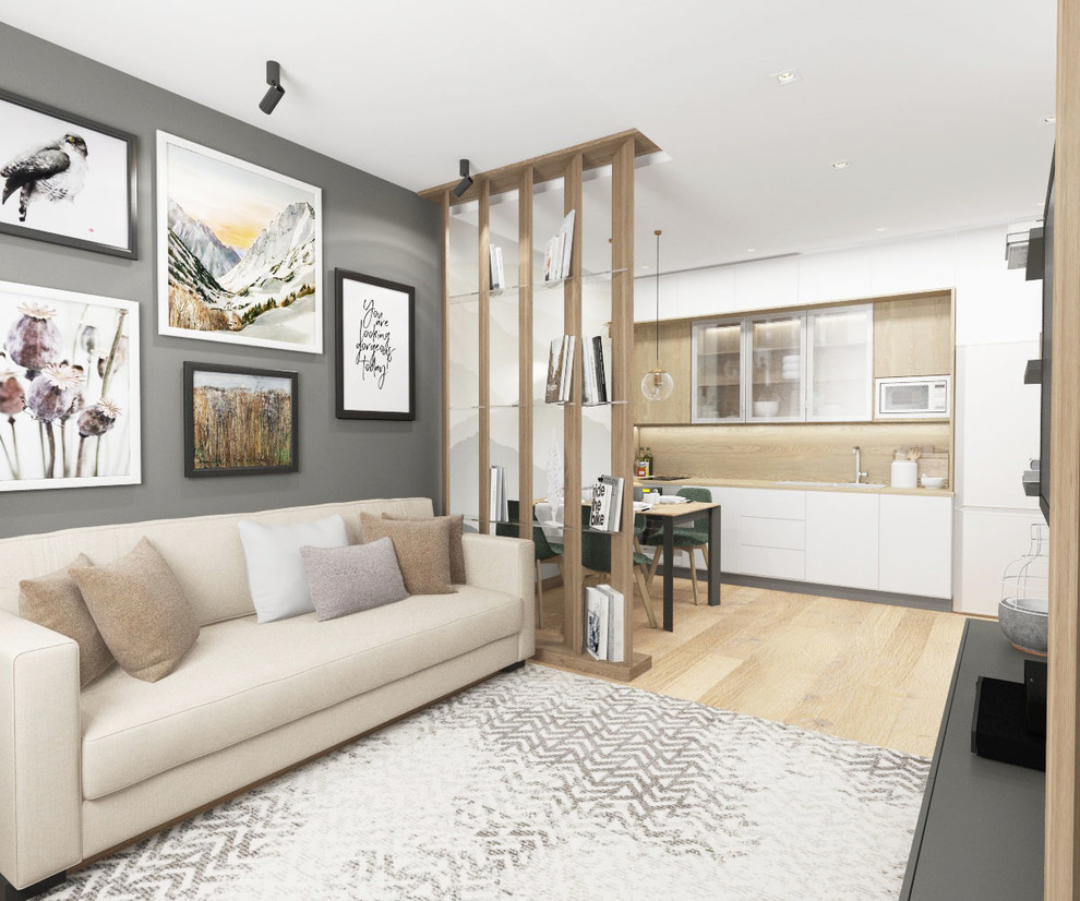 Дизайн интерьера студии в Барнауле