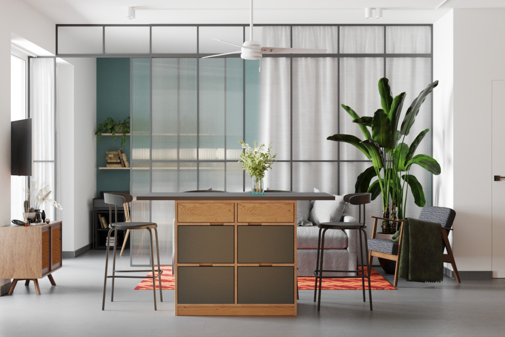 Дизайн-проект квартиры в ЖК Липинка, 52 кв.м