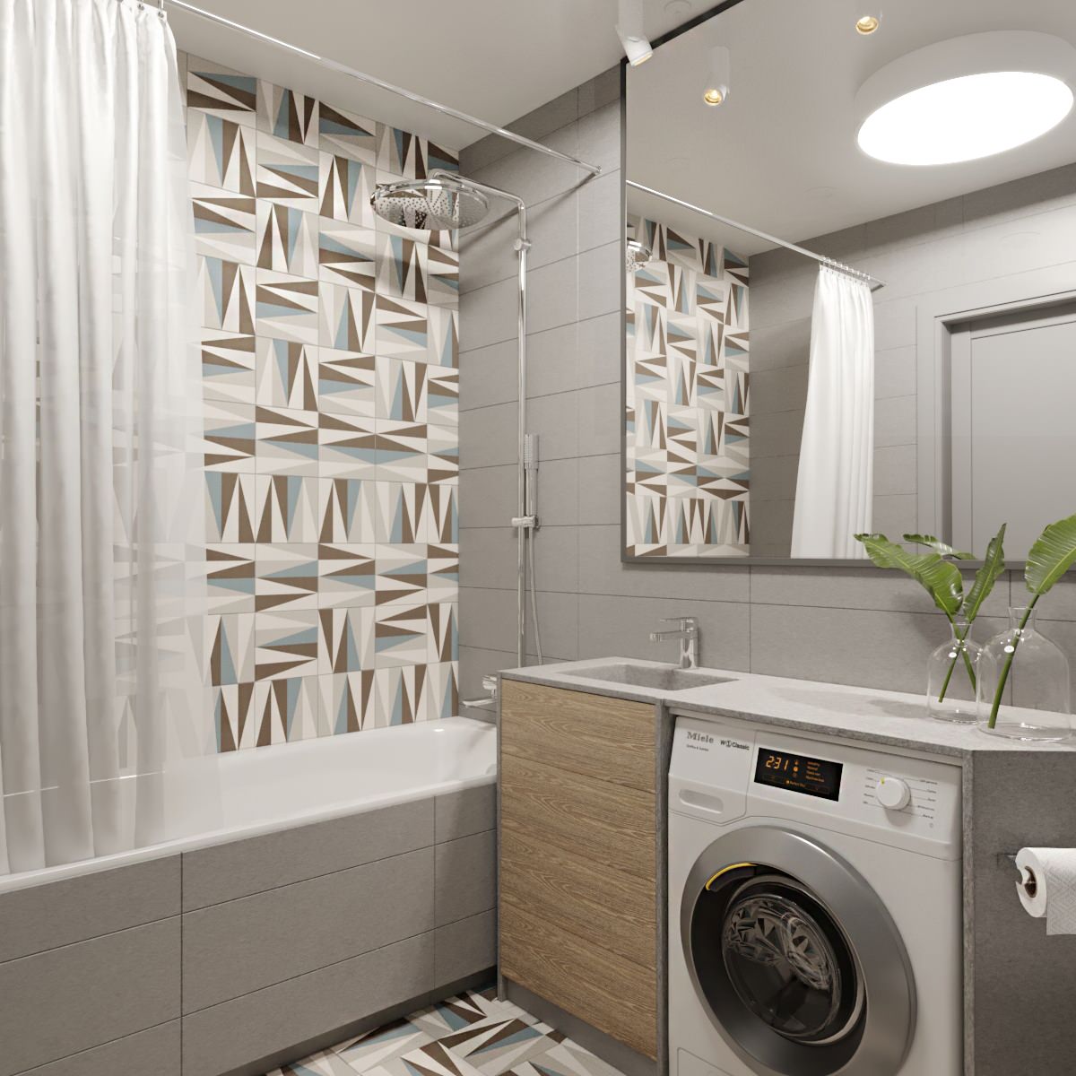 Сканди в сером