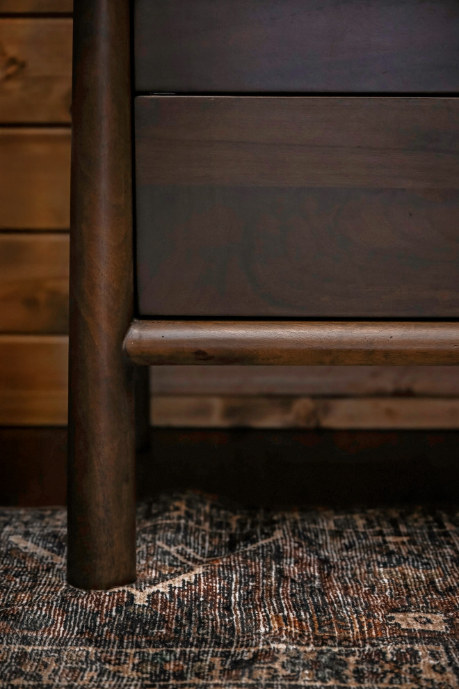 Home design - rustic home design idea in Houston