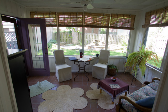 Winthrop Avenue - Kitchen and Porch Remodel modern-veranda