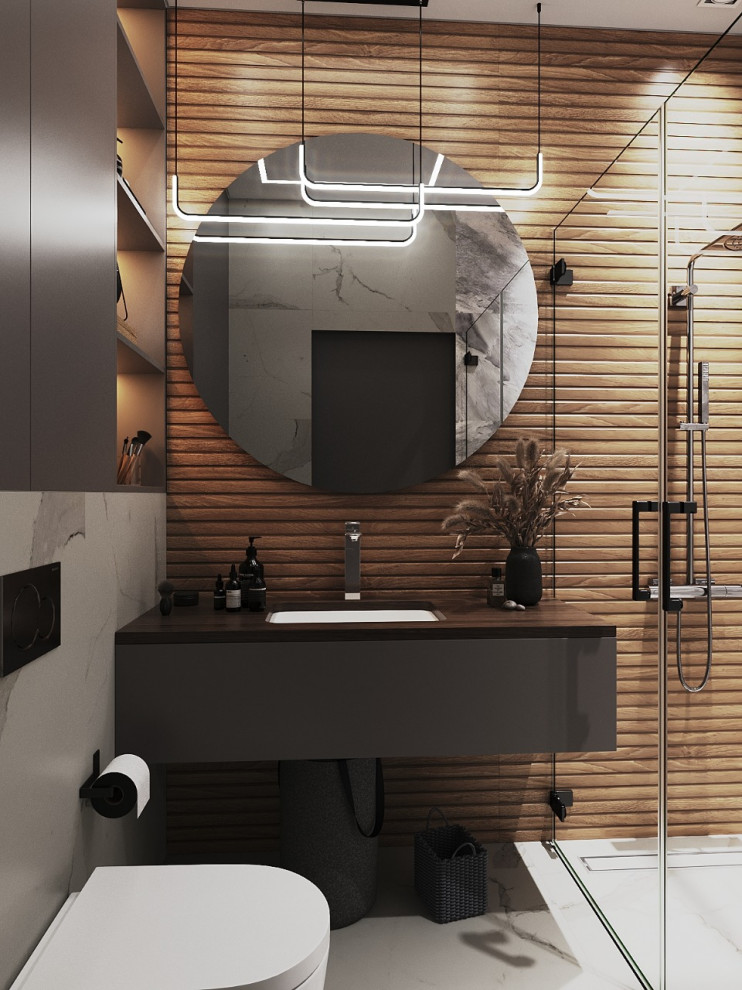 Варианты санузла в частном доме при гостевой спальне