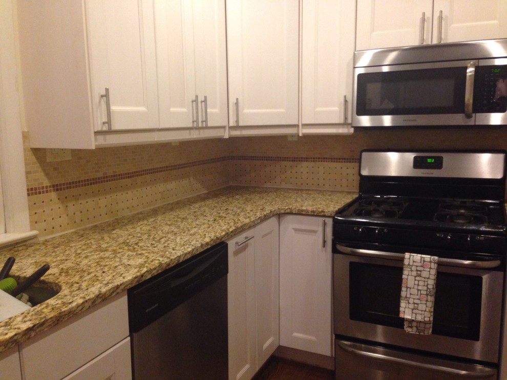 How to neutralize yellow in granite?