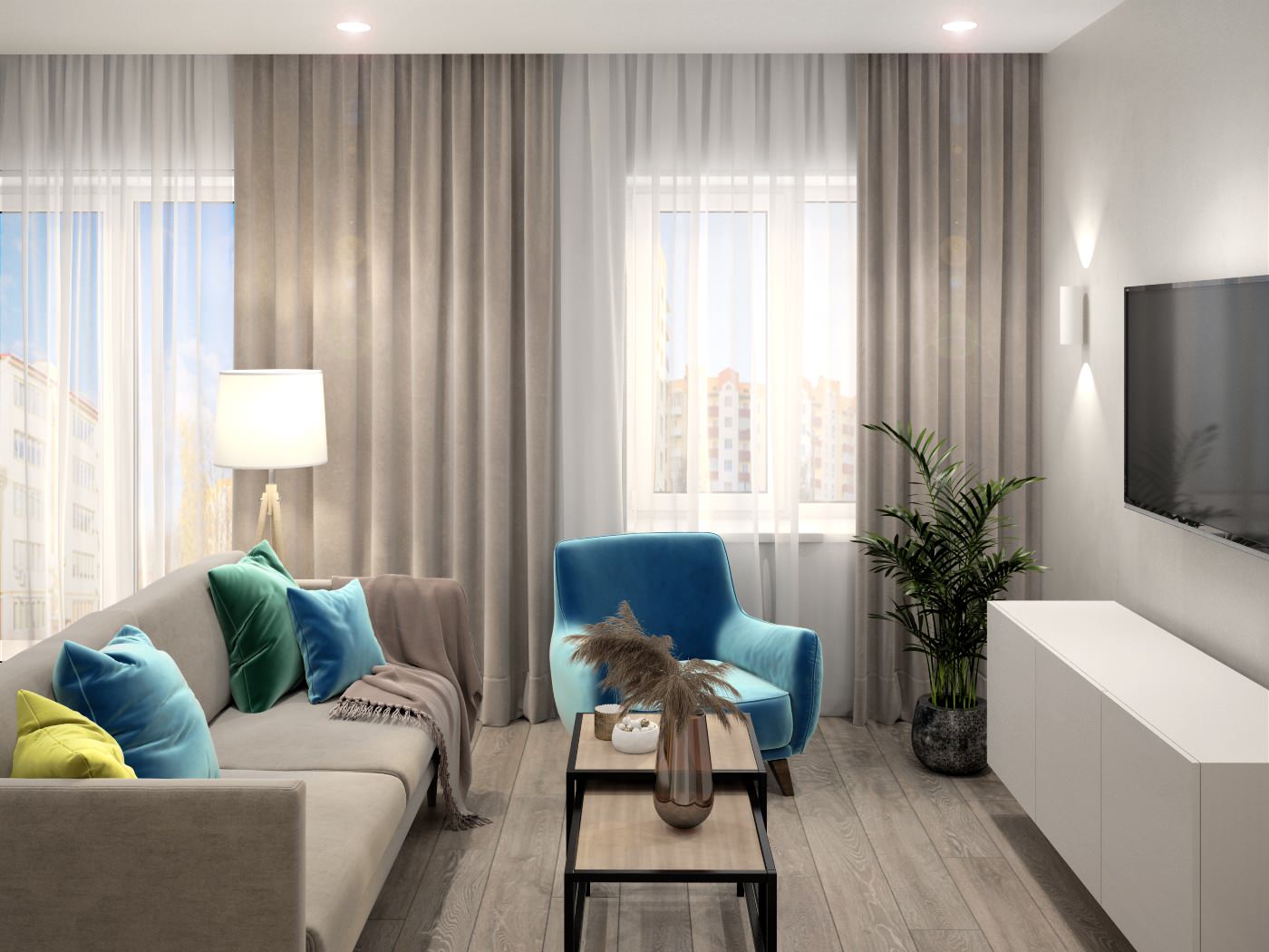 Квартира в современном стиле