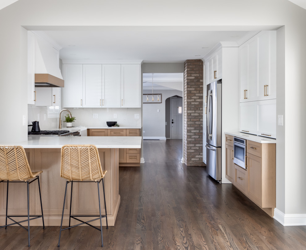 Inspiration for a transitional kitchen remodel in Denver