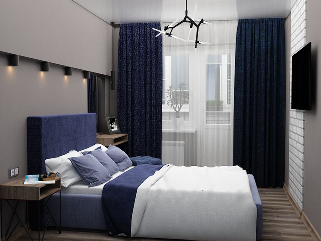 дизайн-проект интерьера 3х комнатной квартиры (чешка)