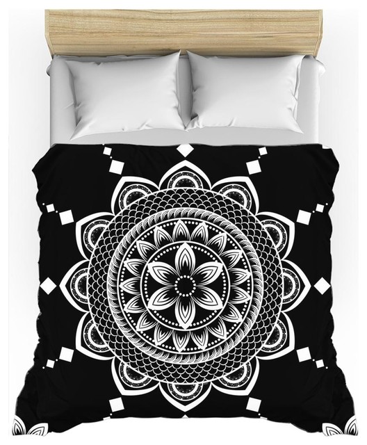 Mandala Duvet Covers, King Contemporary Duvet Covers And Duvet Sets by Famenxt Houzz