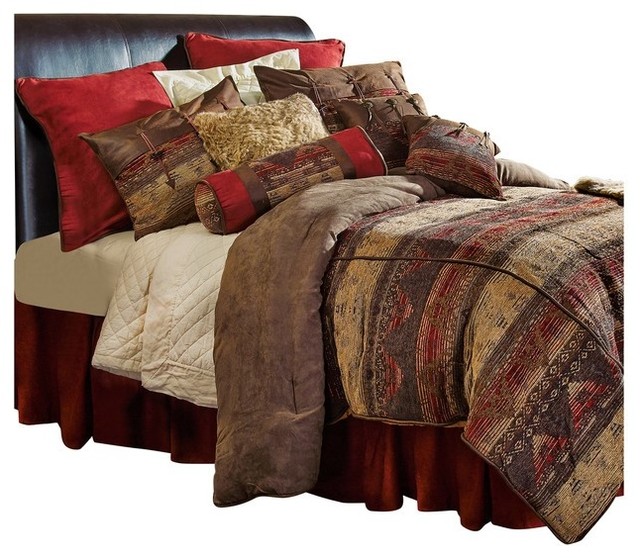 Aztec Southwestern Comforter Set Southwestern Comforters And