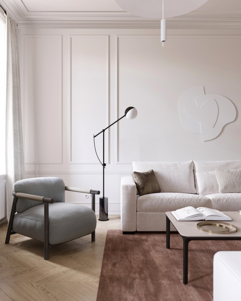 Двухуровневая квартира в старом доходном доме Петроградского района