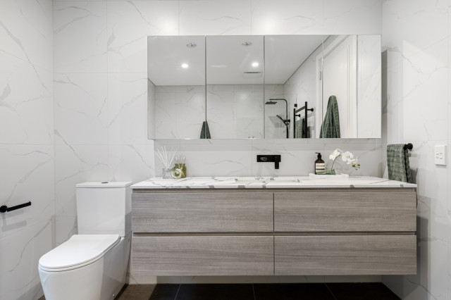 Mosman - Bespoke contemporary-powder-room