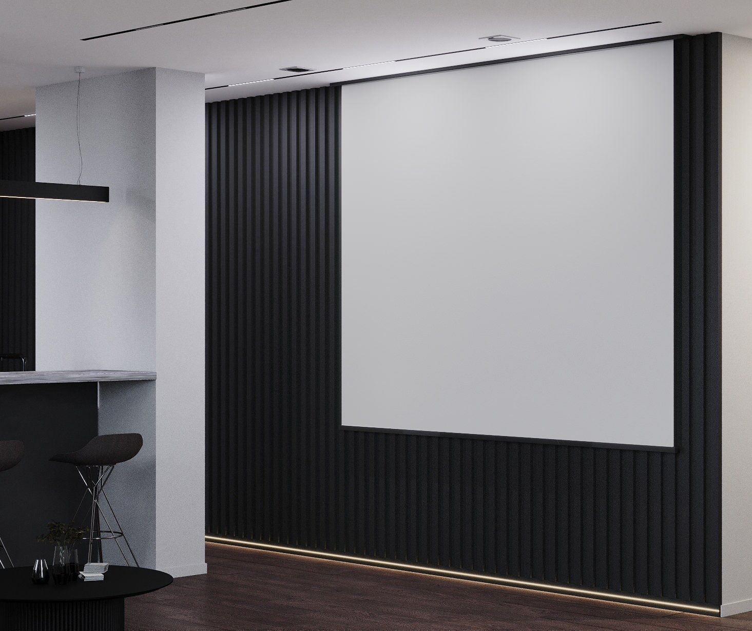 Гостиная, 20 кв.м., ЖК Максим Горький