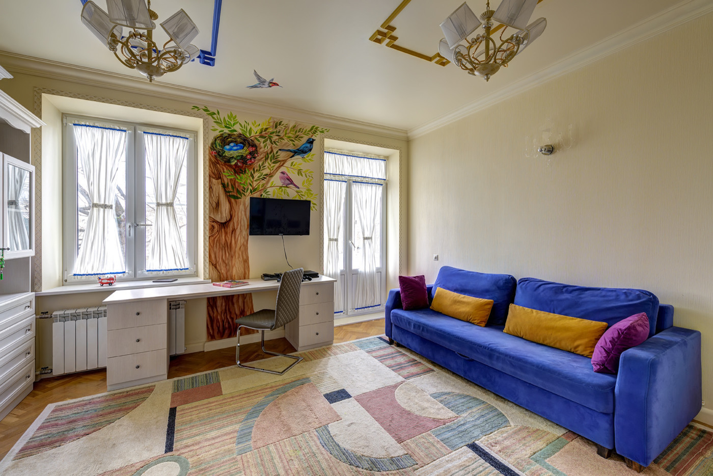 3-х комнатная квартира для семьи с детьми