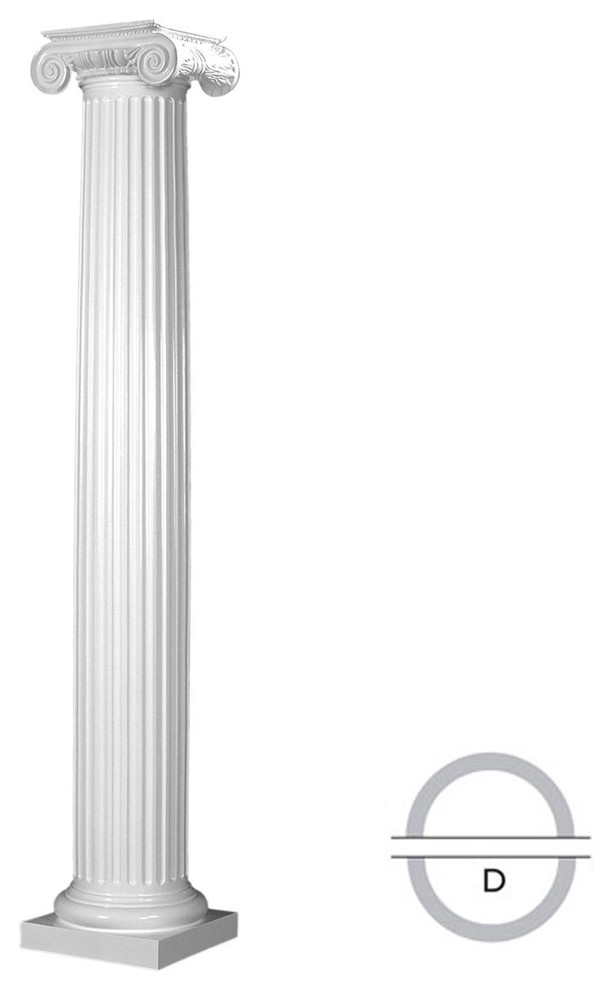 Tapered Stone Columns
