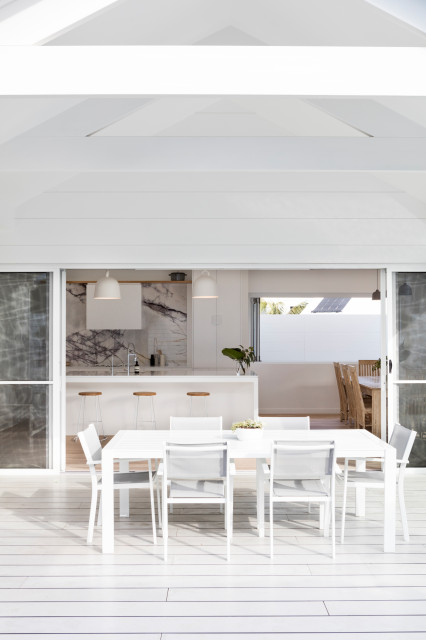 Seashore minimalistisch-patio