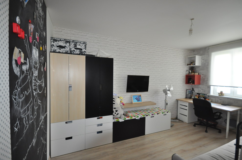 Бюджетный проект комнаты подростка