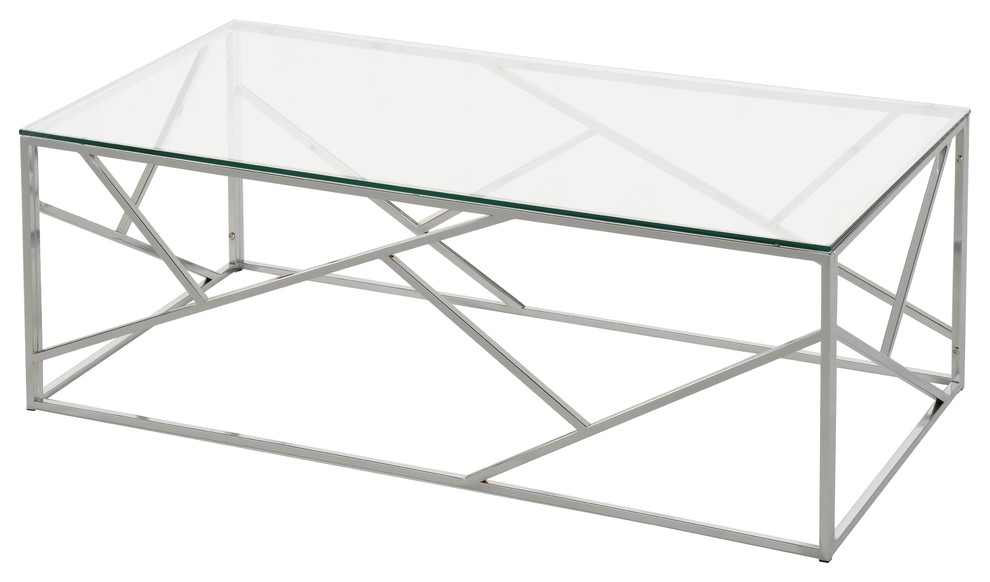 Modern Contemporary Glass Coffee Table Contemporary Coffee Tables By New Spec Inc,Simple Small Patio Design Ideas