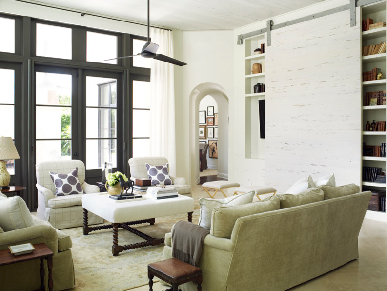 Home design - transitional home design idea in Miami
