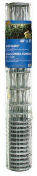YardGard® 308374A Galvanized Welded Wire Rabbit Gard Fence, 28" x 25'