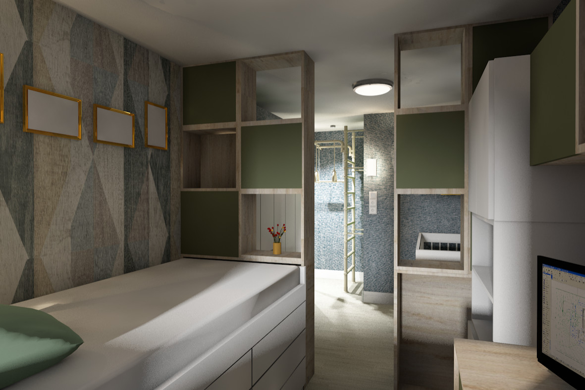 Дизайн детской для двух мальчишек