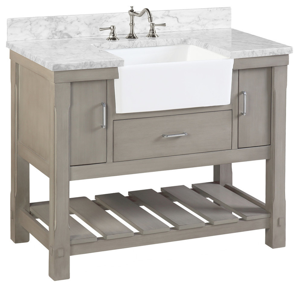 Charlotte Bathroom Vanity Transitional Bathroom Vanities And Sink