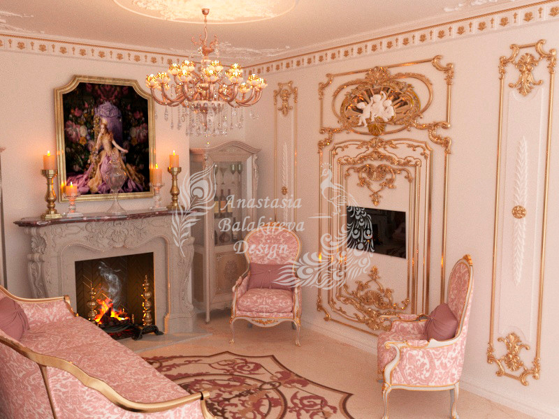 Дизайн интерьера загородного дома на Новорижском шоссе