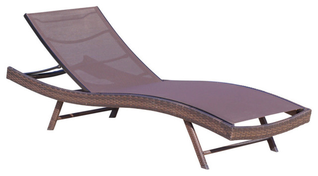 Gdf Studio Burnham Outdoor Brown Mesh Chaise Lounge Chair Tropical Lounges By Gdfstudio Houzz - Wicker Chaise Lounge Chair Brown Gdf Studio Burnham Outdoor Brown Mesh Chaise Lounge Chair Tropical Lounges By Gdfstudio Houzz - Wicker Chaise Lounge Chair Brown