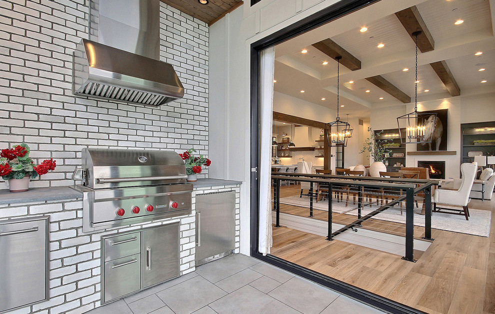 The Aurora : 2019 Clark County Parade of Homes : Outdoor BBQ Kitchen ...