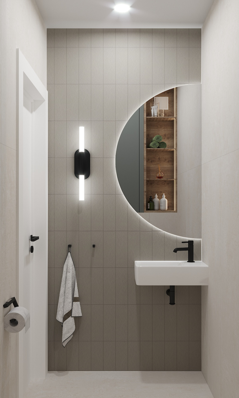 Дизайн-проект квартиры, площадью 99,1 м2 в г. Новосибирск