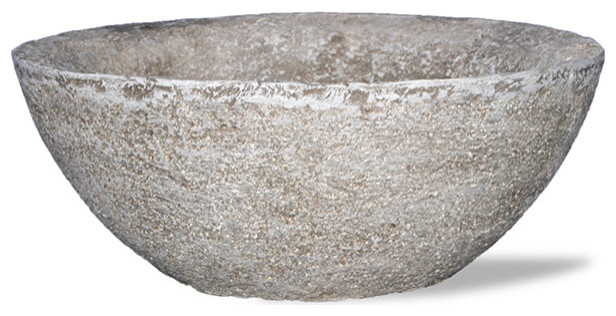 Lava Bowl, Lead Gray, Without Drainage Hole