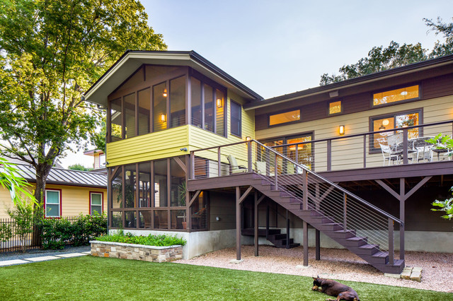 Transitional Pushes To Modern klassisch-modern-haeuser