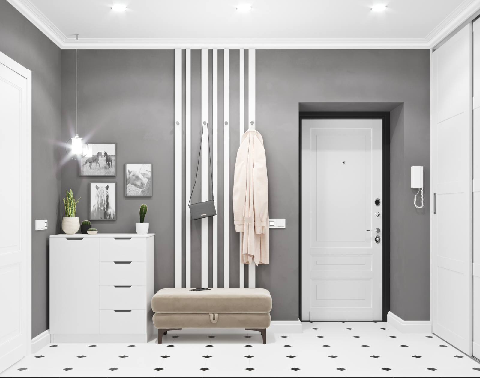 Квартира в неоклассике 40 кв.м.