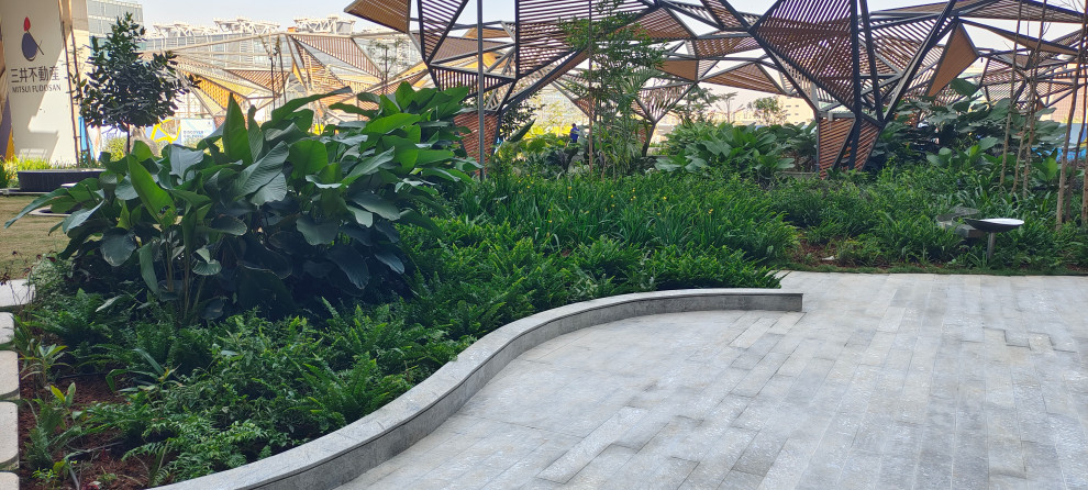 Indian garden in Bengaluru.