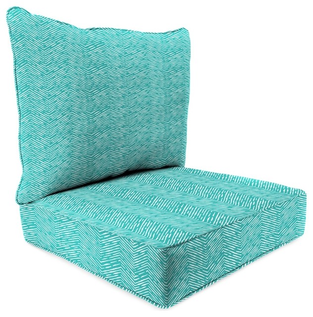 Jordan Manufacturing Cameron Ocean 2 Piece Deep Seat Cushion Set Jordan Manufacturing Cameron Ocean 2 Piece Deep Seat Cushion Set