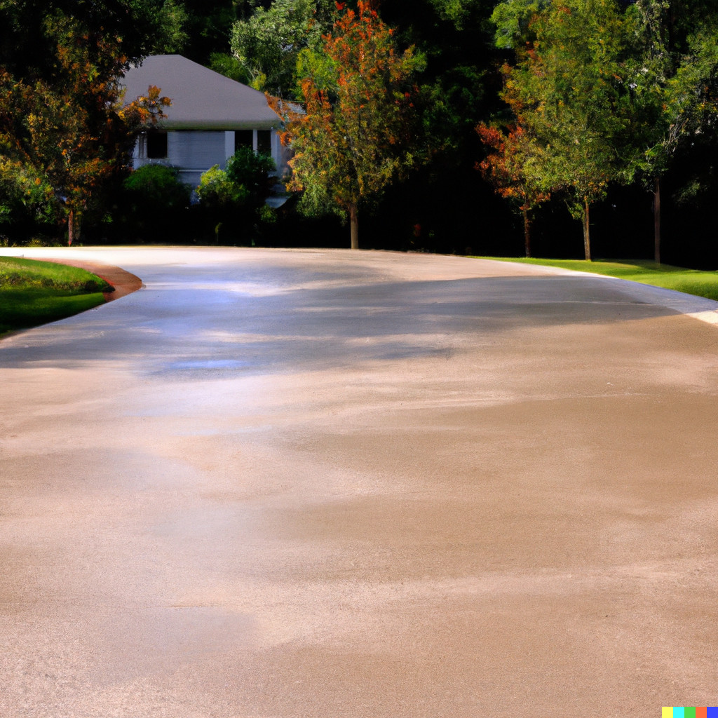 Residential Concrete Driveway, Tulsa, OK