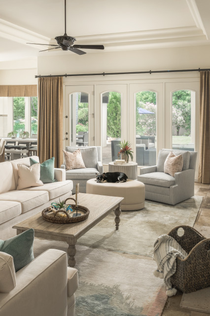 Desert Palette mediterranean-living-room