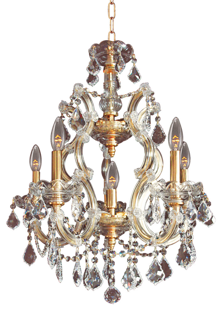 Artistry Lighting Maria Theresa Collection Chandelier 20x25, Gold