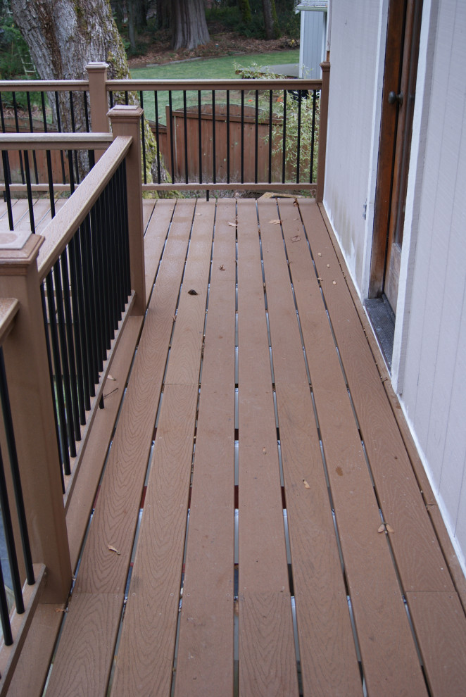 Deck Build With Railing