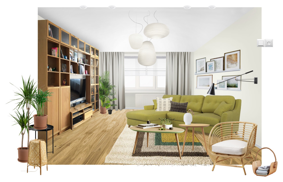 Проект: ул. Новаторов, 80 кв.м.