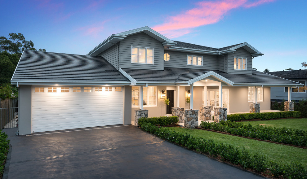 Hamptons Designer Home - Beach Style - Exterior - Sydney - by Cordony ...