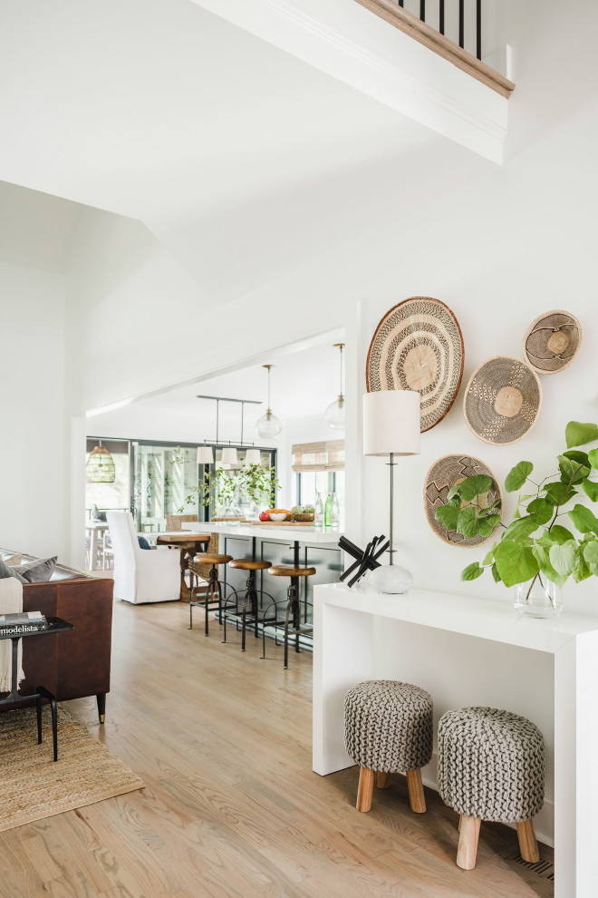 Lake Norman - indoor-outdoor living - Beach Style - Entry - Charlotte ...