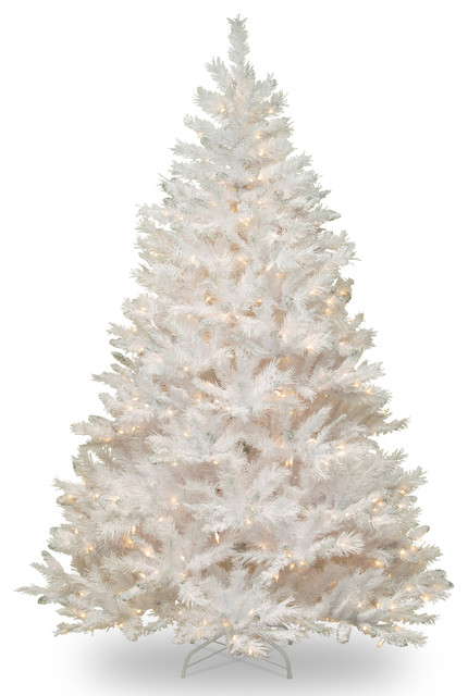 Christmas Decorations Trees Winchester White Pine Tree With Clear Lights 65 Ft Christmas Decorations Trees Winchester White Pine Tree With Clear Lights 65 Ft