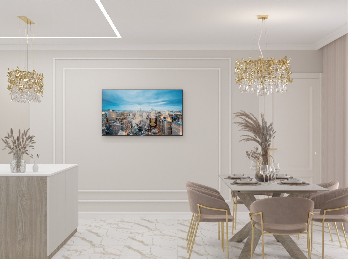 Кухня в частном доме