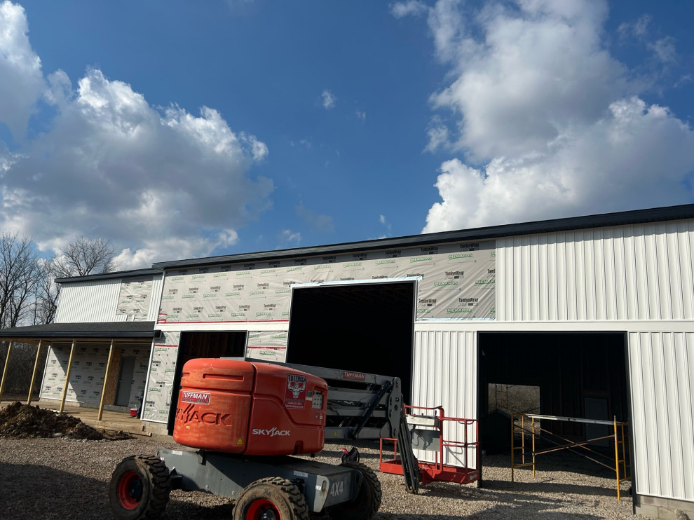 Exterior in Process