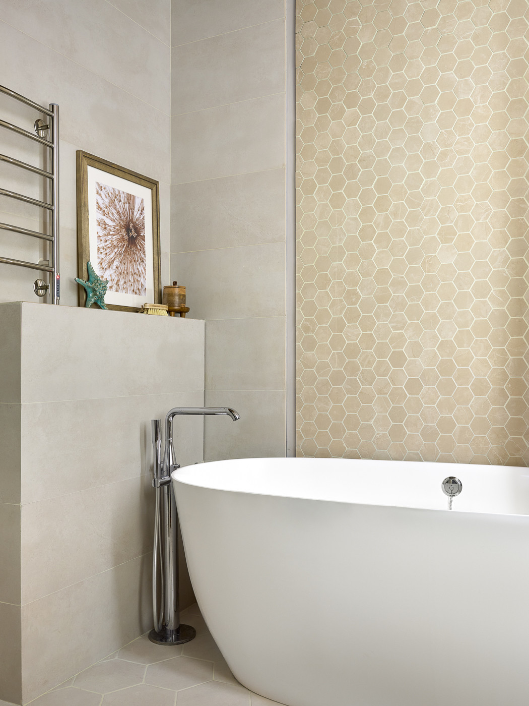 Реализованный проект ванной комнаты в ЖК Черняховского.